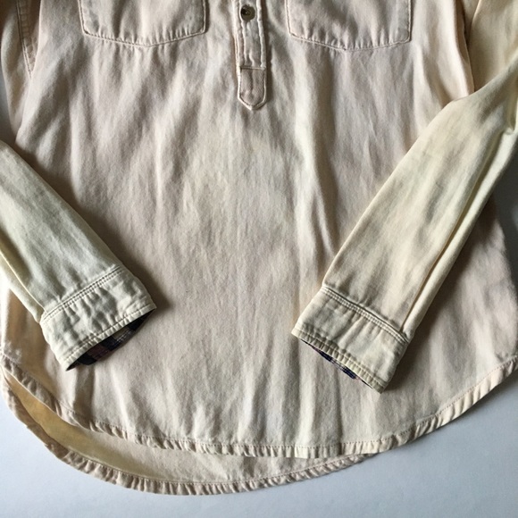 TNA Cream Flannel Shirt - Picture 4 of 6